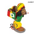 JAMAICAN SMALL ASHTRAY 1CT